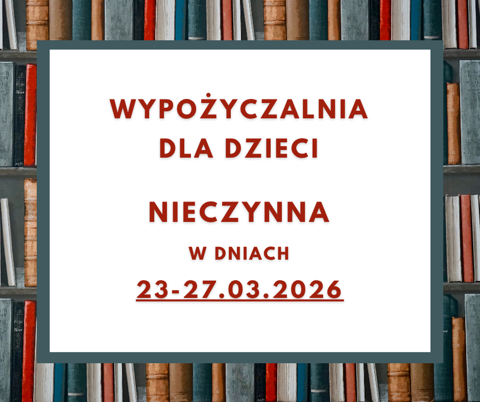Nieczynna wypożyczalnia dla dzieci